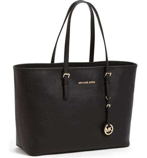 michael kors leather shoulder bag tote|michael kors saffiano leather tote.